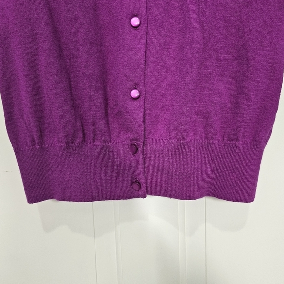 J. Crew The Clare Cardigan Sweater Crewneck Button Up Size XS - Picture 5 of 9